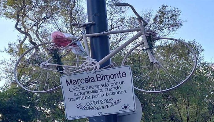 Ciclista asesinada en los bosques de Palermo