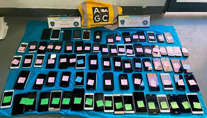 Se recuperaron 350 celulares robados